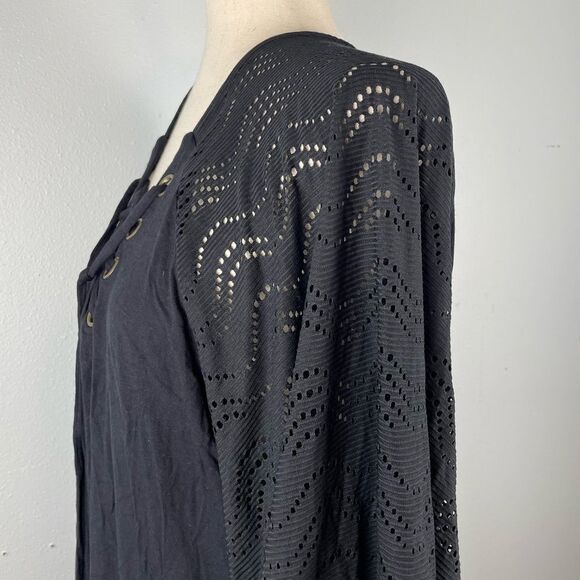 NWT Dotti Black Swim Cover Up Size M - Picture 4 of 7